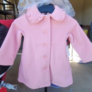 Size 2t/3t Pink Kids Coat New With Tags